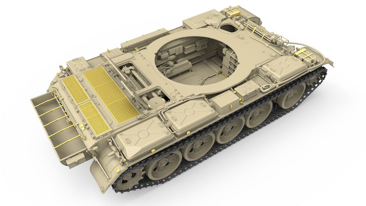 MiniArt 37010 1/35 Tiran 4 Early Type Tank with Interior Model Kit