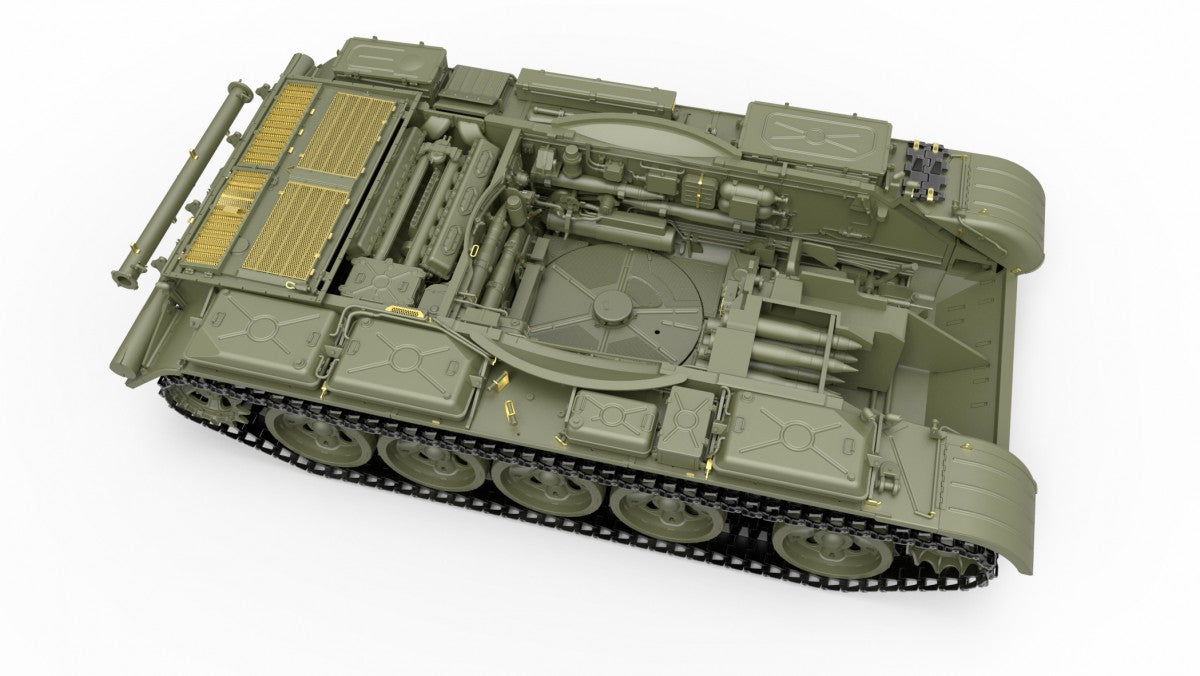 MiniArt 37018 1/35 Soviet T-55 Mod. 1963 Tank with Interior Model Kit