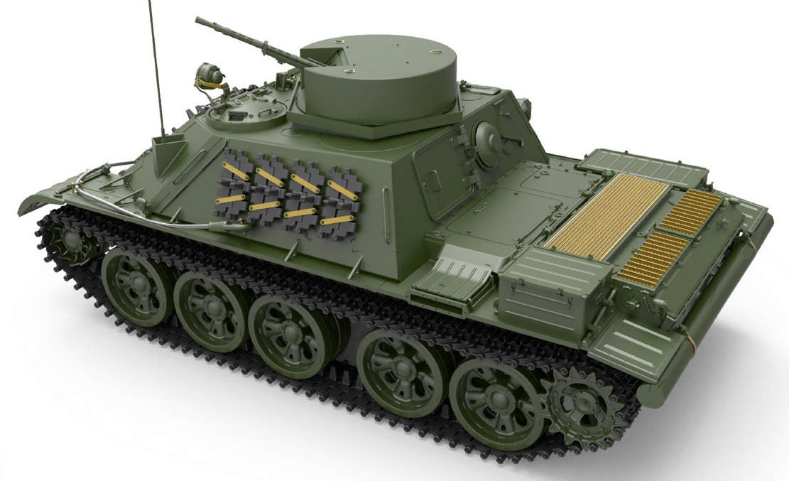MiniArt 37034 1/35 BMR-1 Early Mod. with KMT-5M Mine Clearing Vehicle Model Kit