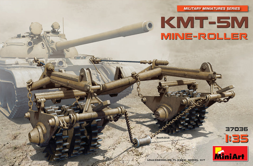 MiniArt 37036 1/35 KMT-5M Mine-Roller Model Kit