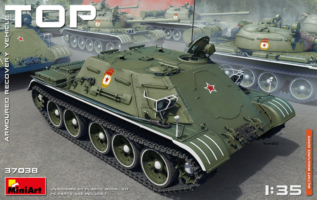 MiniArt 37038 1/35 Russian TOP Armored Recovery Vehicle Model Kit