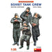 MiniArt 37063 1/35 Soviet Tank Crew 1970-1980's Winter Uniform Figures Model Kit