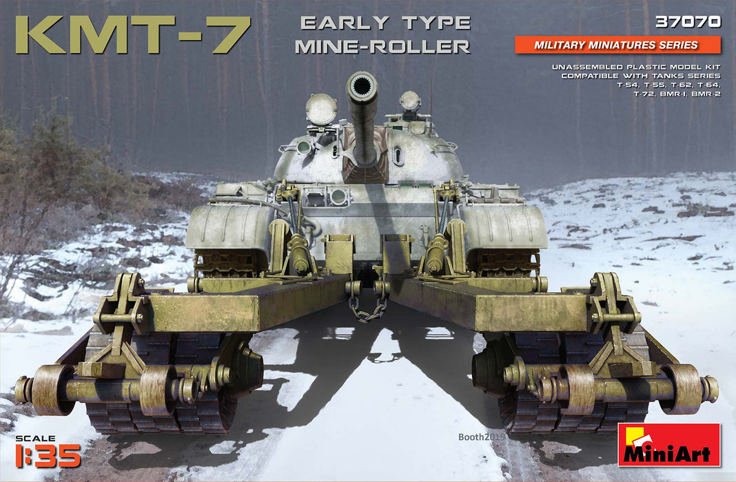 MiniArt 37070 1/35 KMT-7 Early Type Mine-Roller Model Kit