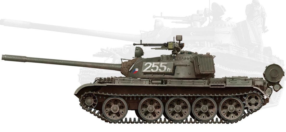 MiniArt 37074 1/35 Czechoslovak Medium Tank T-55 Czechoslovak Production Model Kit
