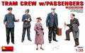 MiniArt 38007 1/35 Tram Crew with Passengers Model Kit