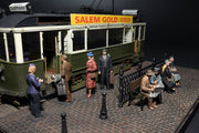 MiniArt 38009 1/35 European Tramcar Straßenbahn-Triebwagen 641 with Crew and Passengers Model Kit