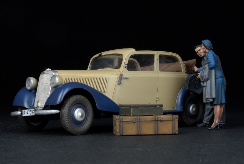 MiniArt 38016 1/35 German Car 170V Cabrio Saloon Model Kit