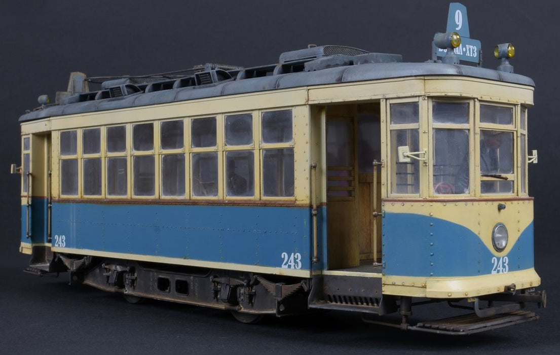MiniArt 38020 1/35 Soviet X-Series Early Type Tramcar Model Kit