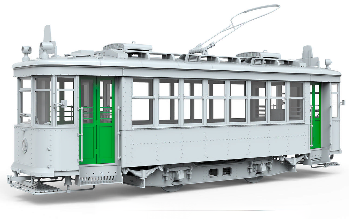 MiniArt 38020 1/35 Soviet X-Series Early Type Tramcar Model Kit