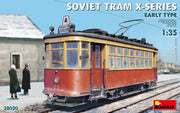 MiniArt 38020 1/35 Soviet X-Series Early Type Tramcar Model Kit
