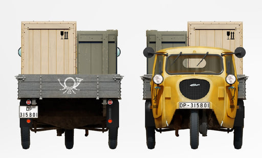 MiniArt 38032 1/35 Tempo A 400 Athlet 3-Wheel Delivery Truck Model Kit