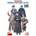MiniArt 38037 1/35 1930s-1940s French Civilians Model Kit