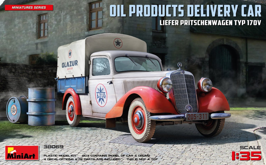 MiniArt 38069 1/35 Type 170V Oil Products Delivery Model Kit