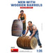 MiniArt 38070 1/35 Men with Two Wooden Barrels Model Kit