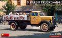 MiniArt 38079 1/35 Opel Blitz 3t Flatbed Truck Model Kit