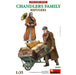 MiniArt 38089 1/35 Refugees Chandlers Family with Cart Model Kit