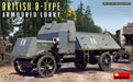 MiniArt 39006 1/35 British B Type Armored Lorry Model Kit