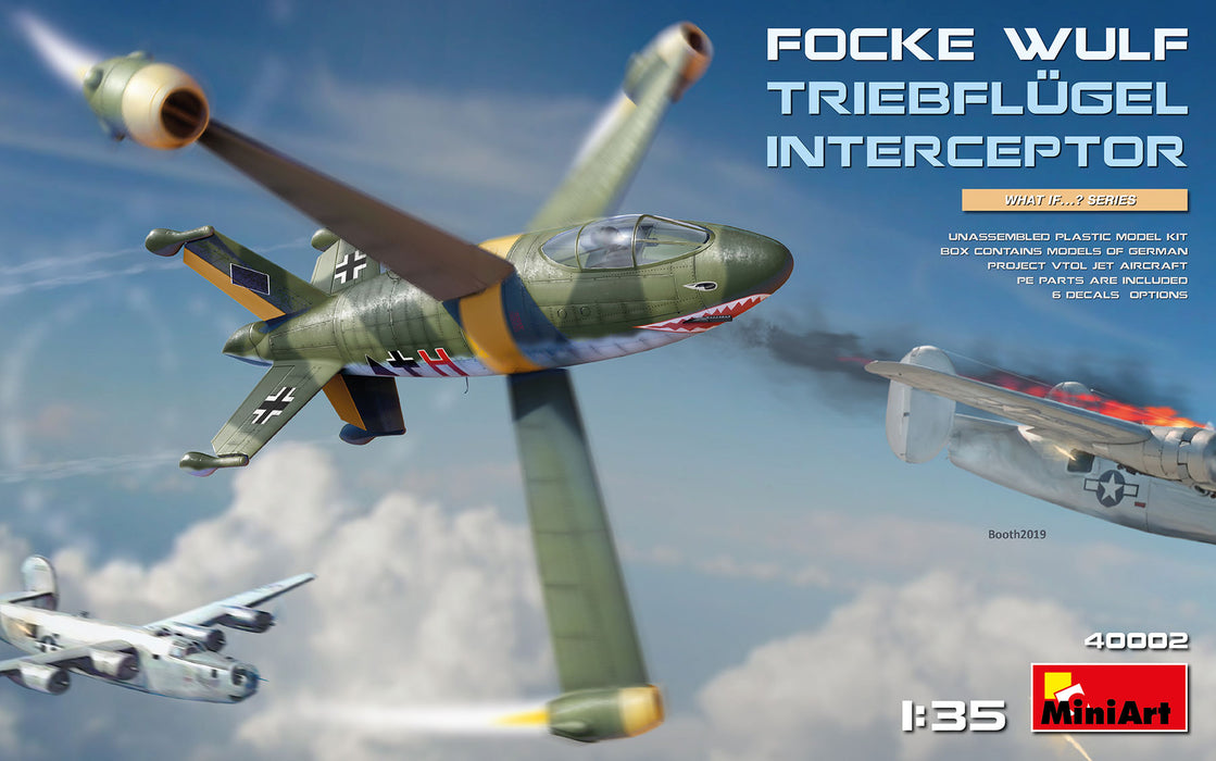 MiniArt 40002 1/35 Focke Wulf Triebflugel Interceptor Model Kit