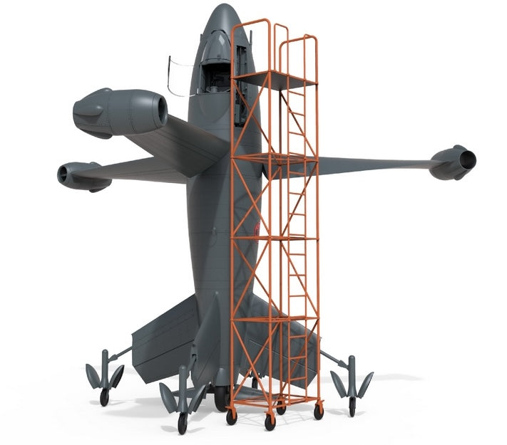MiniArt 40005 1/35 FW Triebflugel with Boarding Ladder Model Kit