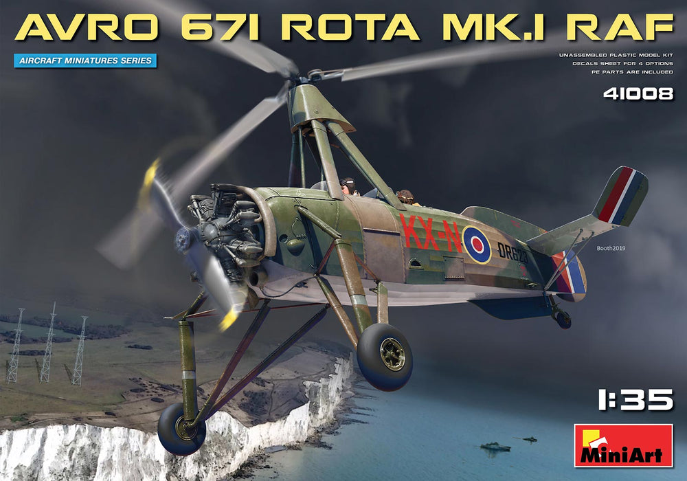 MiniArt 41008 1/35 Avro 671 Rota Mk 1 RAF Two-Seater Autogy Model Kit