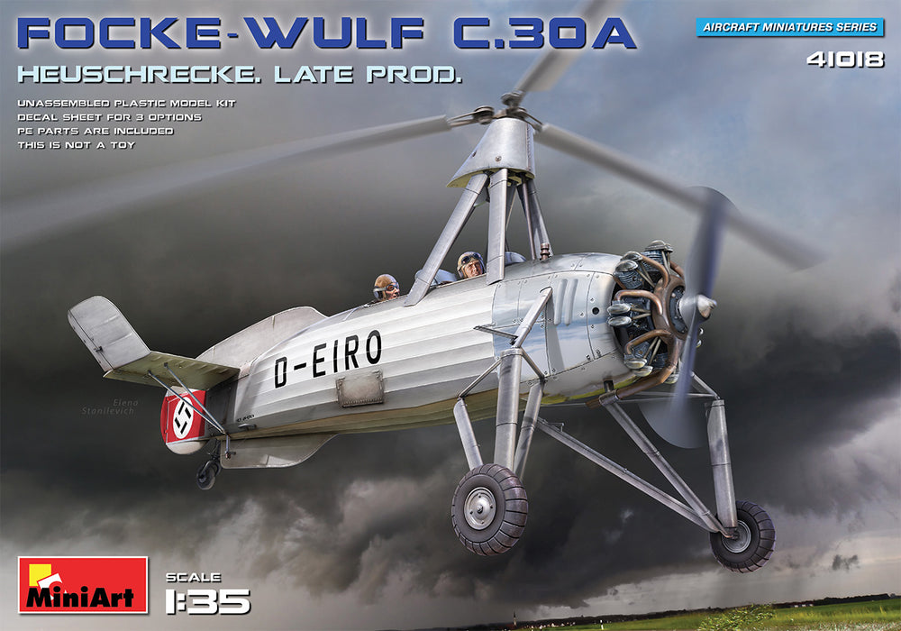MiniArt 41018 1/35 Focke-Wulf FW C.30A Heuschrecke Model Kit