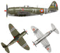 MiniArt 48015 1/48 P-47D-30RE Thunderbolt Free French Air Force Model Kit