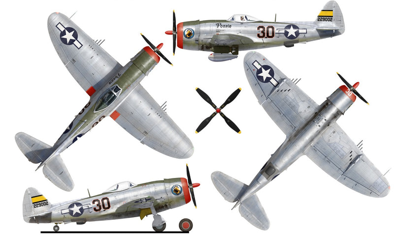 MiniArt 48018 1/48 P-47D Thunderbolt Bubbletop with Base and Accessories