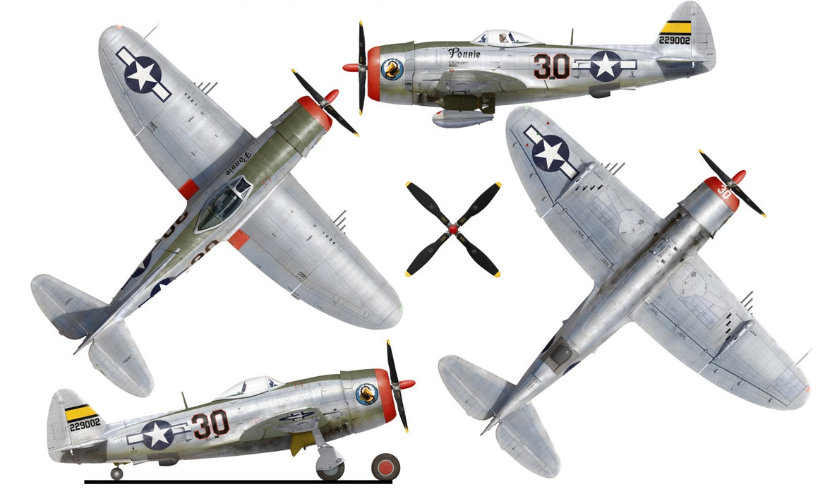MiniArt 48018 1/48 P-47D Thunderbolt Bubbletop with Base and Accessories