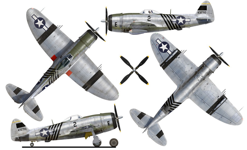 MiniArt 48018 1/48 P-47D Thunderbolt Bubbletop with Base and Accessories