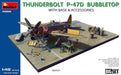 MiniArt 48018 1/48 P-47D Thunderbolt Bubbletop with Base and Accessories