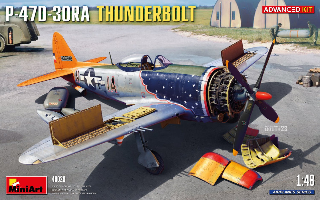 MiniArt 48029 1/48 P47D-30RA Thunderbolt Advanced Model Kit
