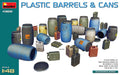MiniArt 49010 1/48 Plastic Barrels Cans Model Kit