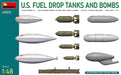 MiniArt 49015 1/48 US Fuel Drop Tanks and Bombs Model Kit
