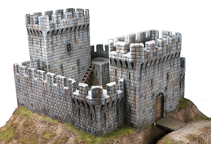 MiniArt 72033 1/72 Assault of Medieval Fortress with Fortress & Figures Model Kit