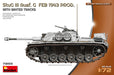 MiniArt 72103 1/72 StuG.III Ausf.G Feb 1943 Production with Winter Tracks Model Kit