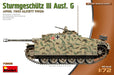 MiniArt 72106 1/72 StuG.III Ausf.G April 1943 Alkett Production Model Kit