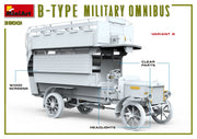 MiniArt 39001 1/35 WWI B-Type Military Omnibus