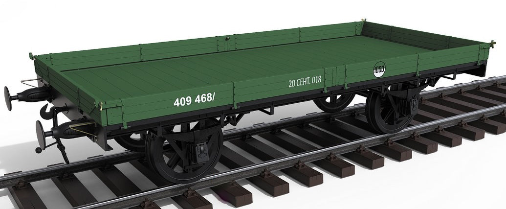 MiniArt 39004 1/35 German 16.5 Ton Non Brake Flatbed Railcar
