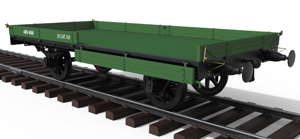 MiniArt 39004 1/35 German 16.5 Ton Non Brake Flatbed Railcar