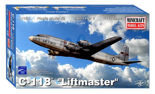 Minicraft Model Kits 14752 1/144 C-118 "Liftmaster" Model Aircraft Kit