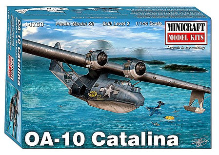 Minicraft Model Kits 14760 1/144 OA-10 Catalina USAAF Search and Rescue Model Aircraft Kit