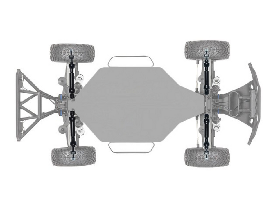 MIP 18145 Front and Rear X-Duty Bundle Kit For Traxxas Stampede/Slash/Hoss 4x4 VXL/Rustler/Rally 4WD