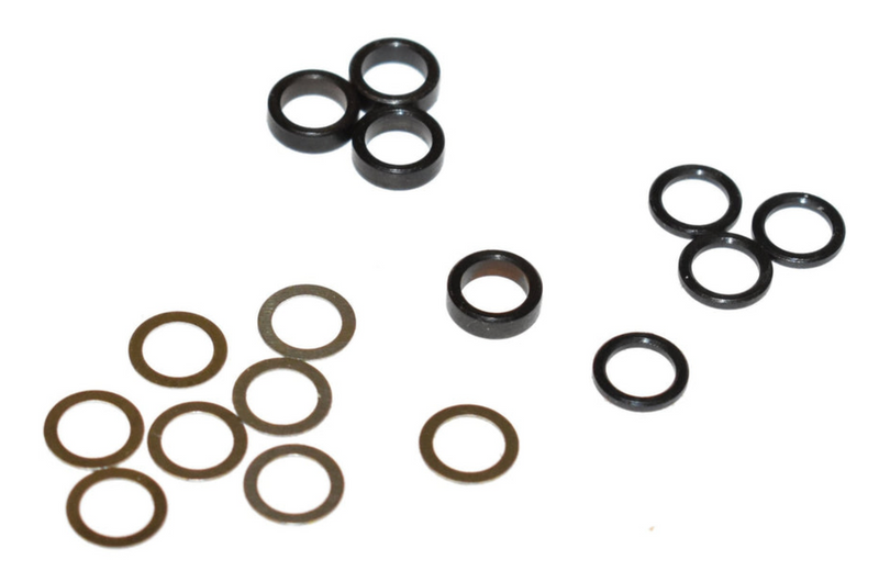 MIP 20050 5mm Steel Spacer Kit .25mm, 1.0mm, & 2.3mm