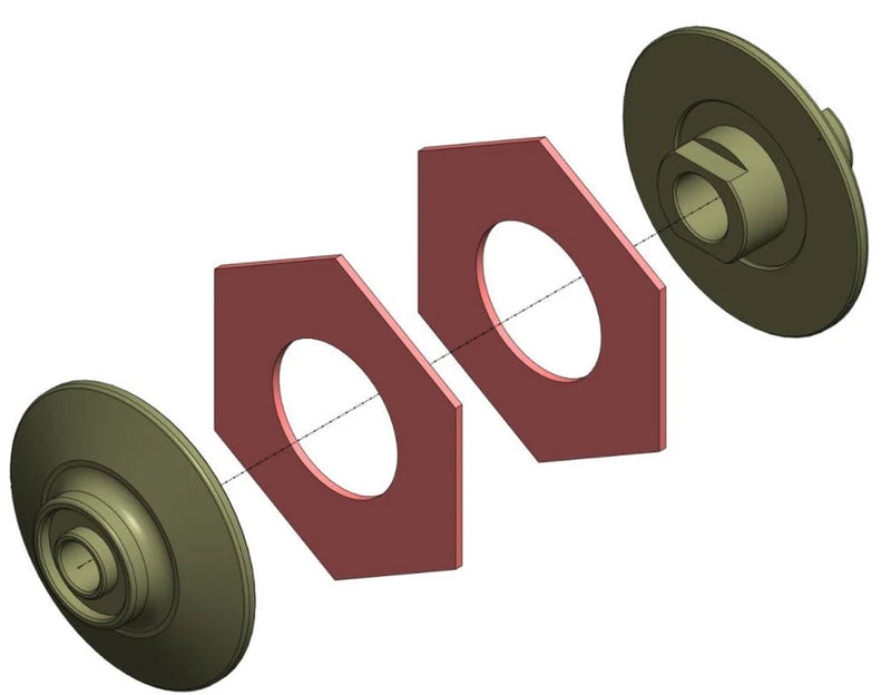 MIP 20080 Slipper Clutch Kit for Losi Mini-T/B 2.0 Series