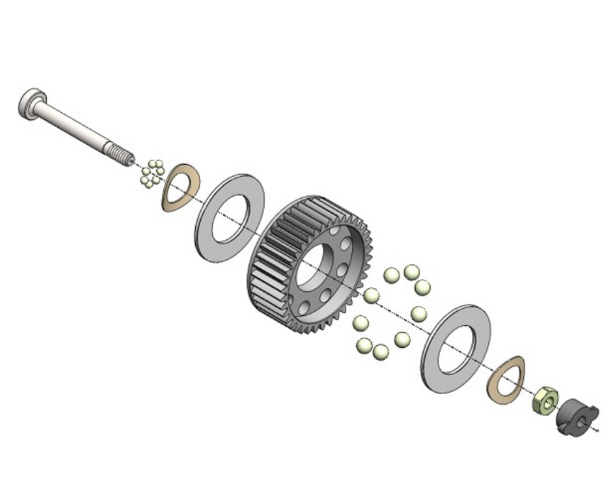 MIP 20095 Rebuild Kit for Losi Mini-T/B 2.0 Series Ball Diff