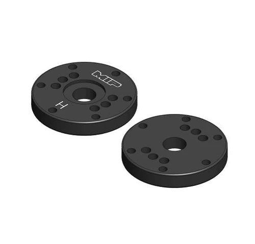 MIP 23402 6 Hole x 1.3mm Bypass1 Hi-Flow Pistons for 1/8th Scale (2 Pack)