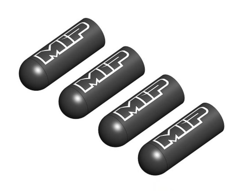 MIP 5153 Large Wrench Tip Caps fits All 3.0mm (4 Pack)