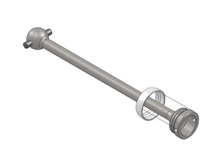 MIP 8113 C-CVD Bone for 2wd 1/10 Scale for Traxxas Slash / Nitro Rustler / Stampede