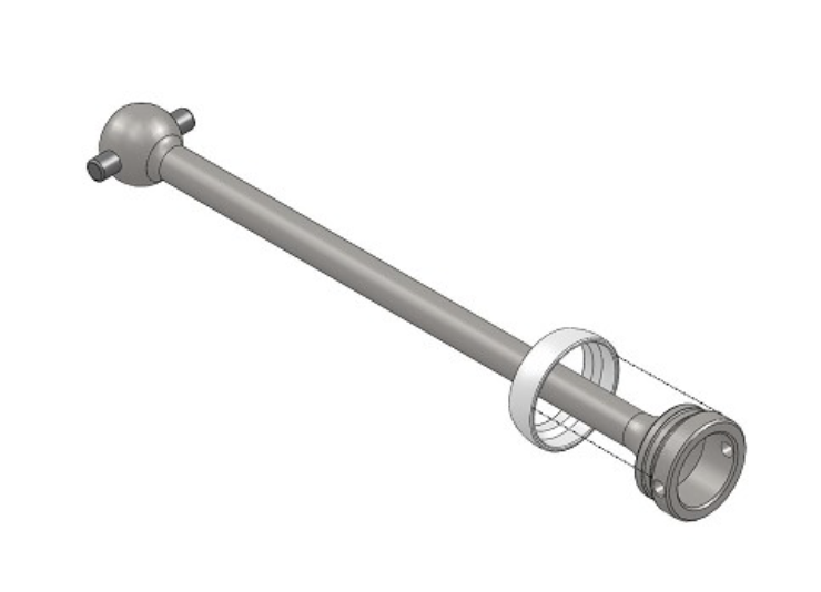 MIP 8113 C-CVD Bone for 2wd 1/10 Scale for Traxxas Slash / Nitro Rustler / Stampede