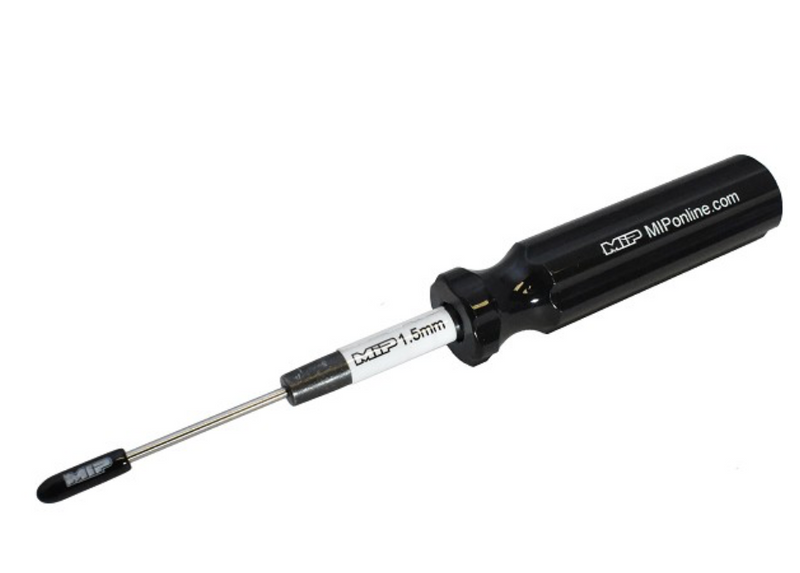 MIP 9007B 1.5mm Black Handle Hex Driver Wrench